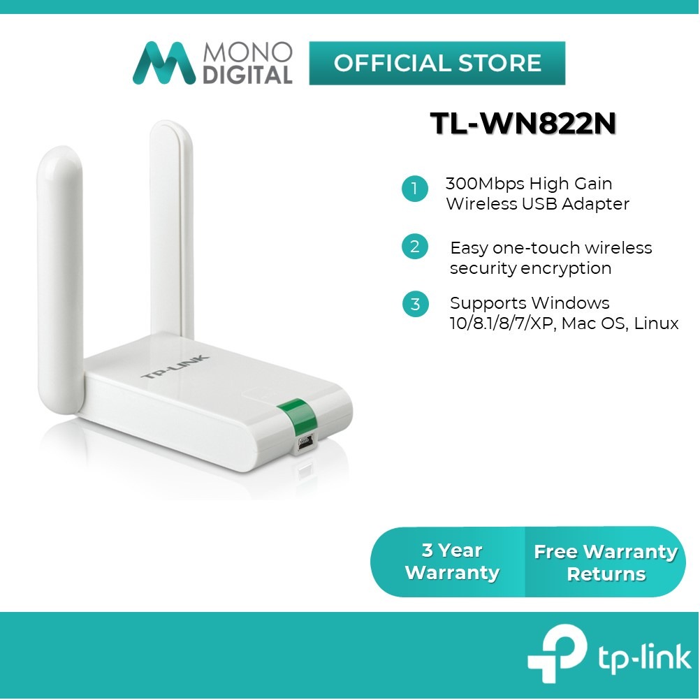 TP-LINK TL-WN822N 300 Mbps