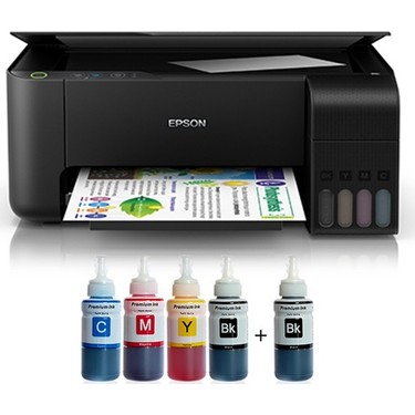 Epson L3250 Tanklı Photoink Mürekkepli Yazıcı