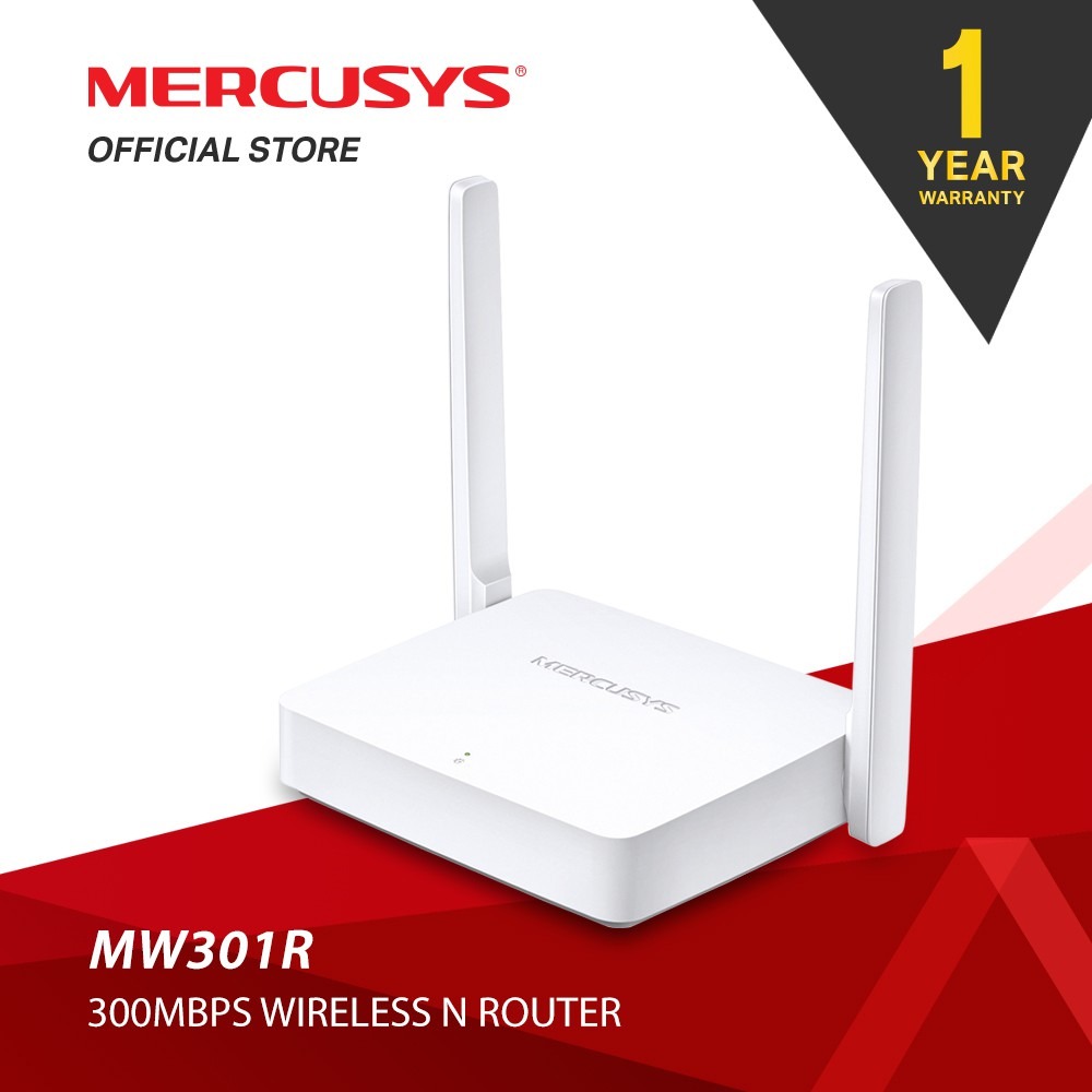 Mercusys Mw301R 300Mbps Wireless N Router
